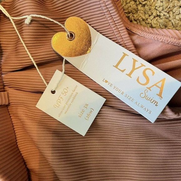 NEW Lysa Swim Swimwear Women's Plus 3X‎ 2 Piece Bikini Bralette Olivia Swimsuit - Picture 7 of 10